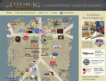 Tablet Screenshot of greatgettysburgaddresses.com